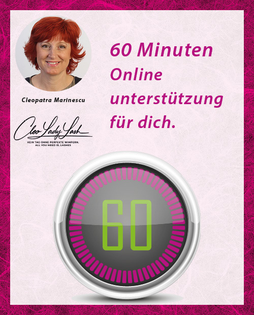 60 Minuten Online-Unterstützung.